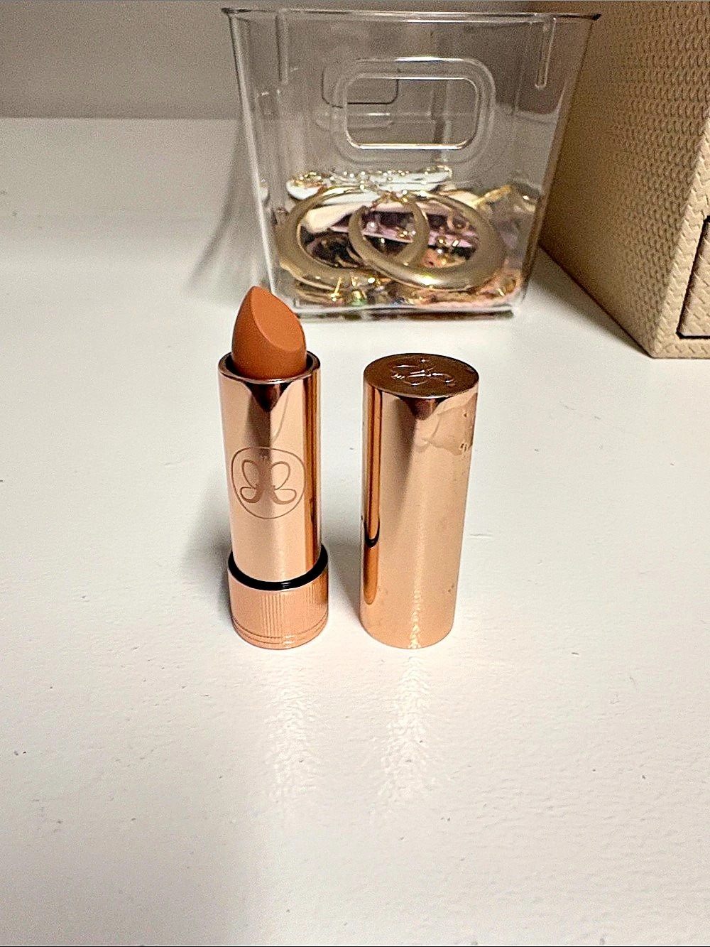 Anastasia Beverly Hills Matte & Satin Lipstick in Brown NWT